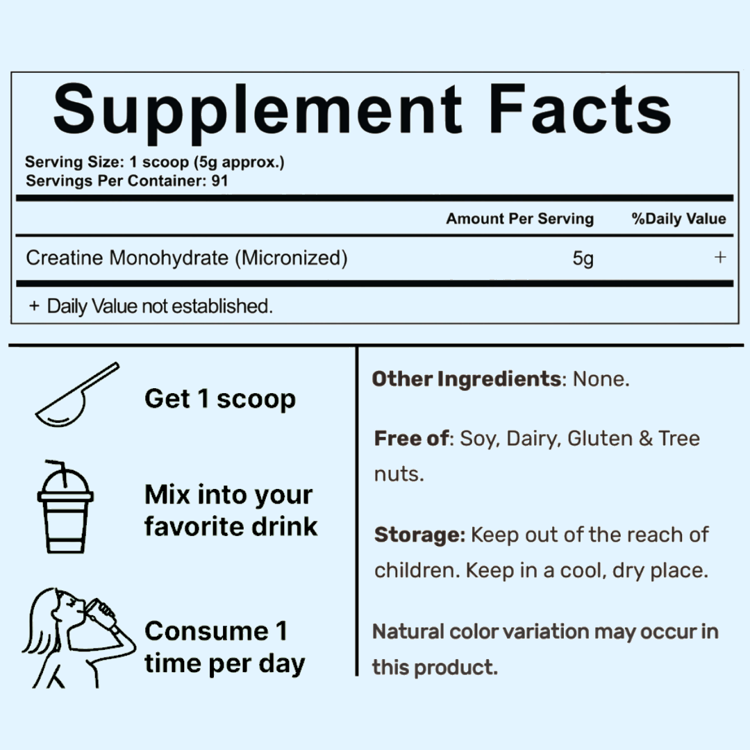 Creatine Monohydrate Powder