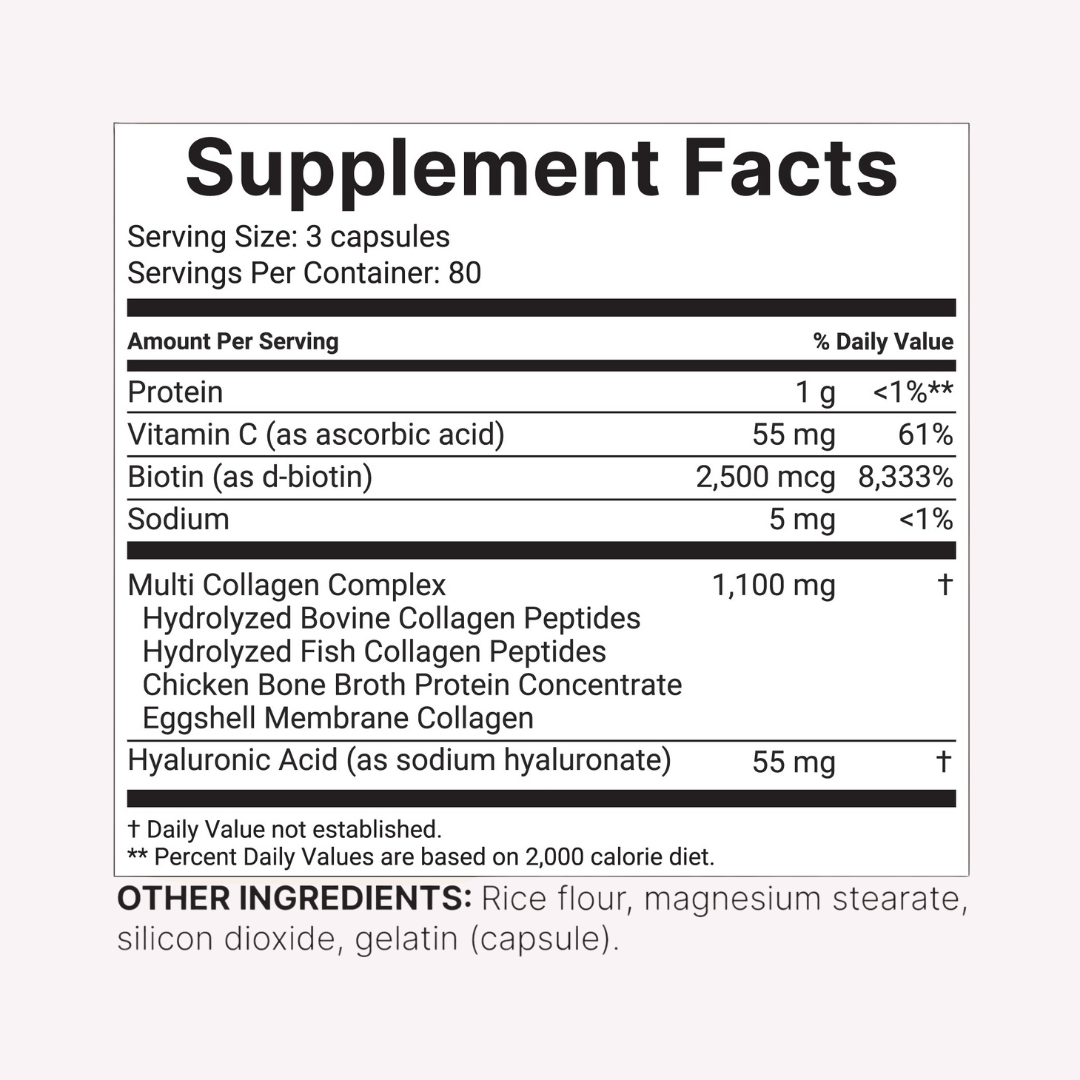 Multi Collagen Complex Capsules