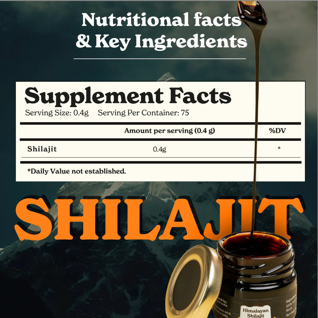 Pure Shilajit Resin