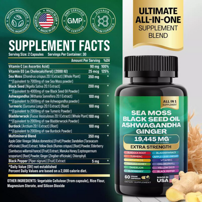 PrimalMax Sea Moss Blend