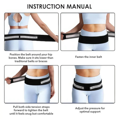 Lower Back & Sciatica Relief Belt