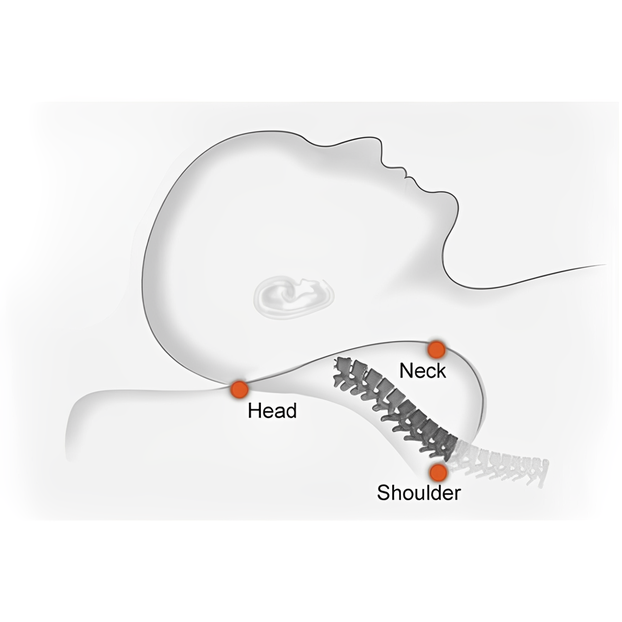 Cervical Pillow For Neck Discomfort & Support