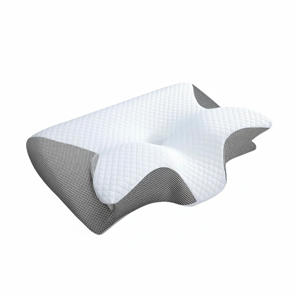 Butterfly Memory Foam Pillow For Neck Discomfort & Support